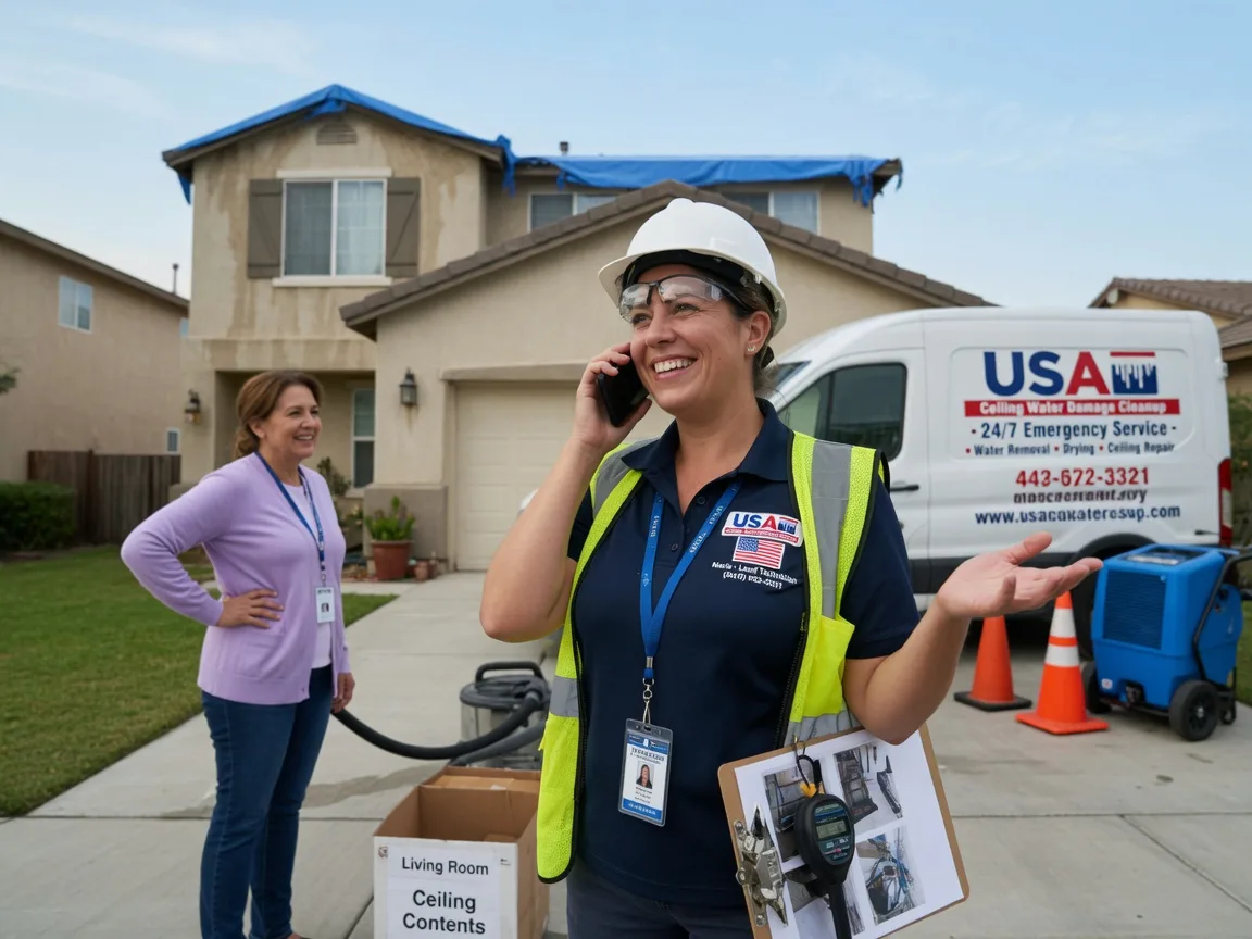 Ceiling Water Damage Restoration Rockland, DE FAQs